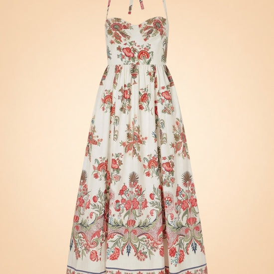 Johanna Chintz Floral-Print Maxi Dress by Emporio Sirenuse
