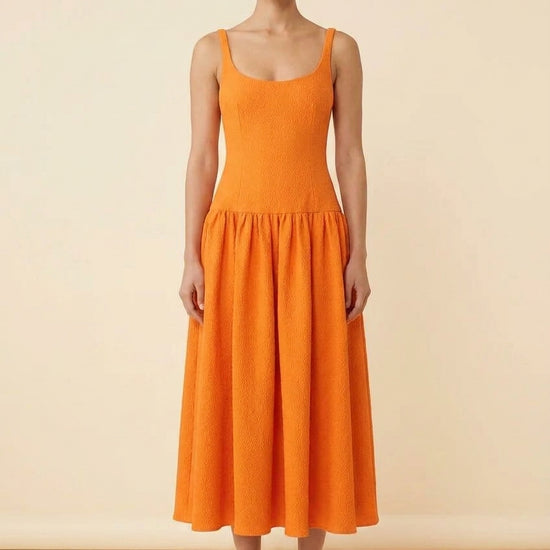 Emilia Wickstead Orange Dress - view 3
