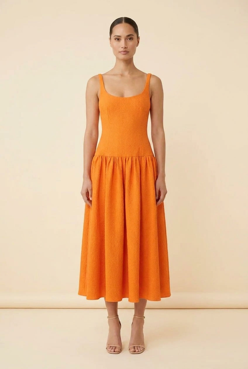 Emilia Wickstead Orange Dress - view 3