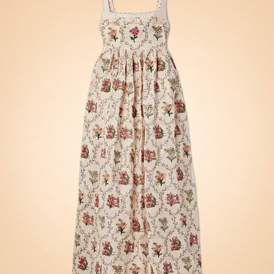 Barbara Orquidea Embellished Maxi Dress by Agua by Agua Bendita