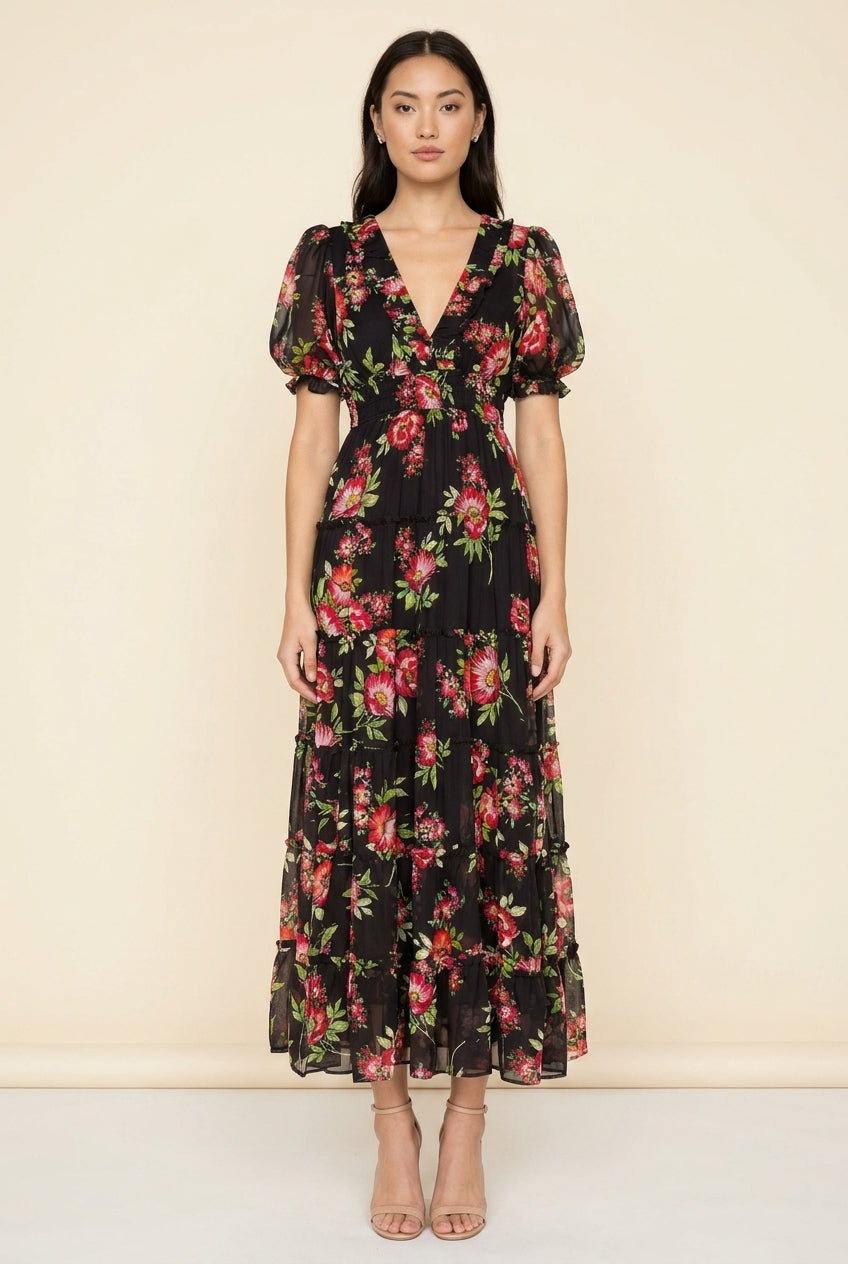 Farrah Dress — on model