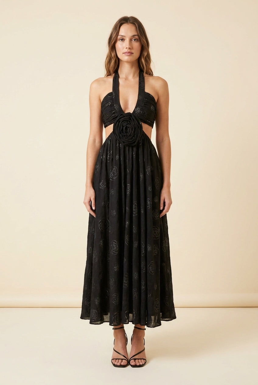 Gul Hurgel Black Dress - view 3