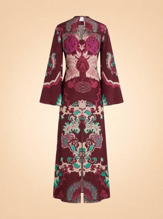 Camino Real Printed Maxi Dress by Johanna Ortiz