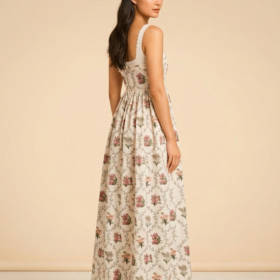 Barbara Orquidea Embellished Maxi Dress by Agua by Agua Bendita