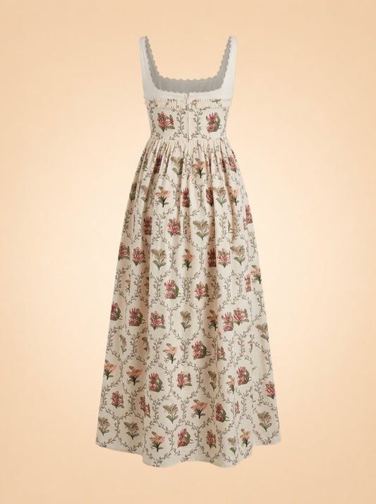 Barbara Orquidea Embellished Maxi Dress by Agua by Agua Bendita