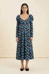 Tartan Recuerdos Print Frida Dress by De Loreta — view 2