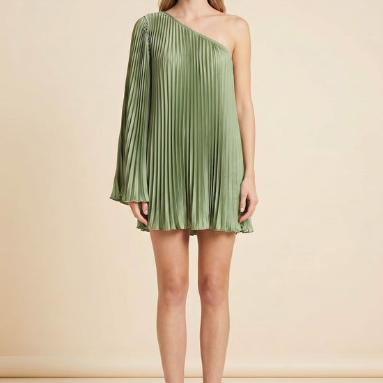 Mozart Mini Dress — on model