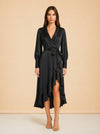 Silk Mini Wrap Dress by Zimmermann