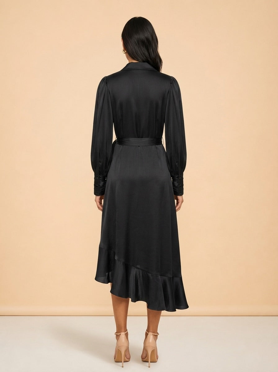 Silk Mini Wrap Dress by Zimmermann