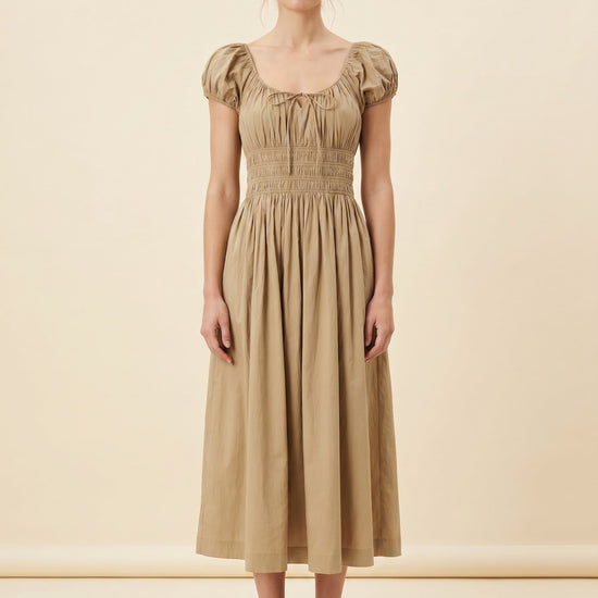 Quinn Cotton-Poplin Midi - view 2