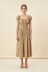 Quinn Cotton-Poplin Midi - view 2