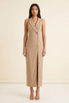 Arden Blazer Dress — on model
