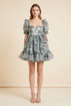 Bebe Bloom Heritage Dress — back view