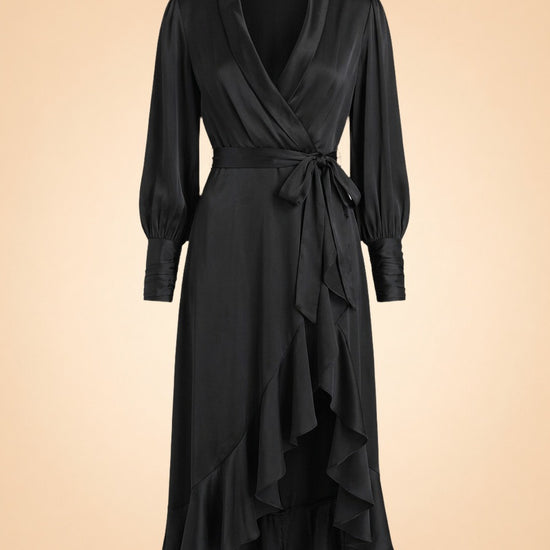 Silk Mini Wrap Dress by Zimmermann