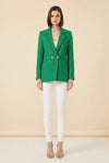 Green Blazer — on model