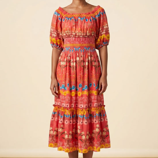 Mimi Off-The-Shoulder Floral - view 3