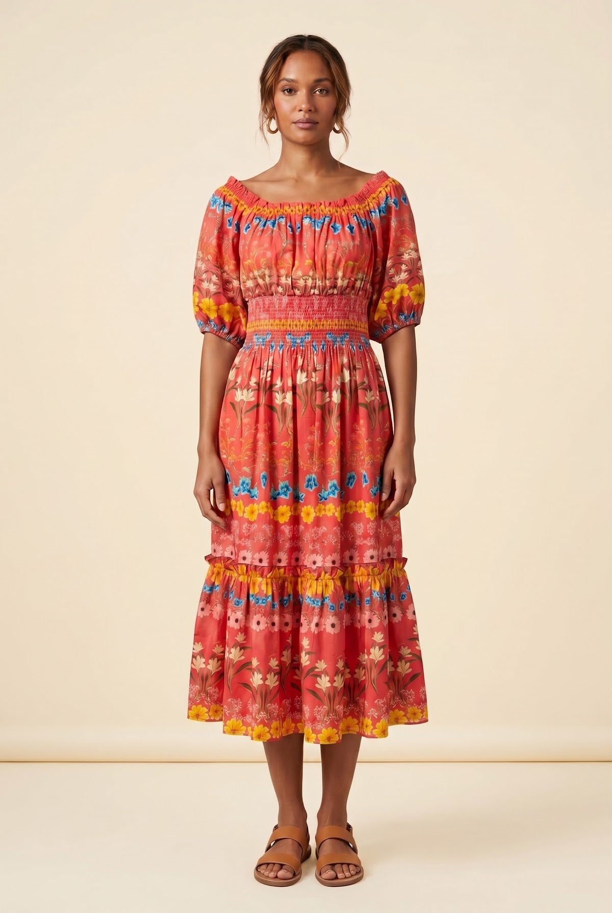 Mimi Off-The-Shoulder Floral - view 3