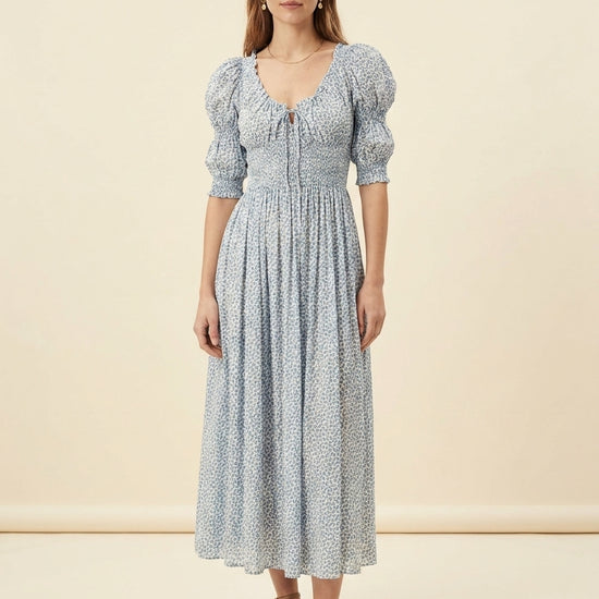 Ischia Bluebell Hillside Dress - view 2