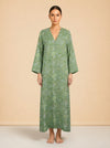Fernando Citrus Maxi Dress by Hannah Leandro