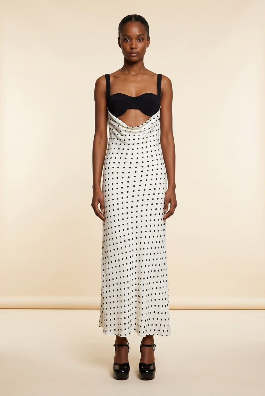 Georgio Dress Polka Dot by Florence & Fortitude — view 3