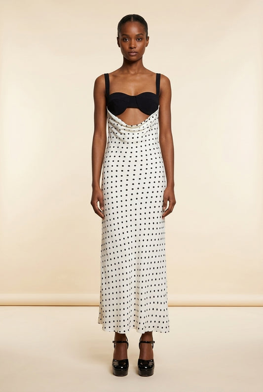 Georgio Dress Polka Dot by Florence & Fortitude — view 3