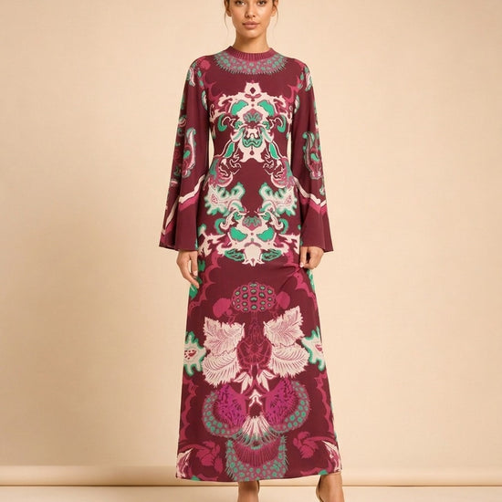 Camino Real Printed Maxi Dress by Johanna Ortiz