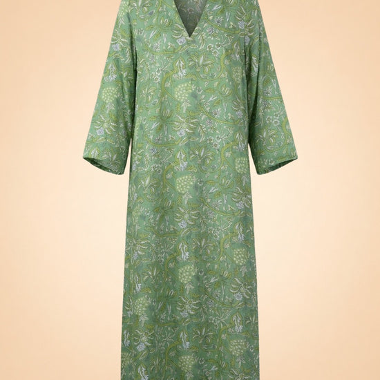 Fernando Citrus Maxi Dress by Hannah Leandro