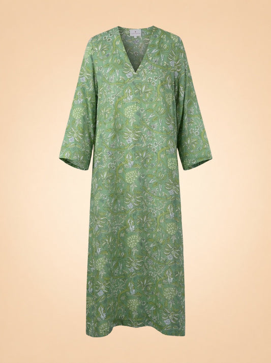 Fernando Citrus Maxi Dress by Hannah Leandro