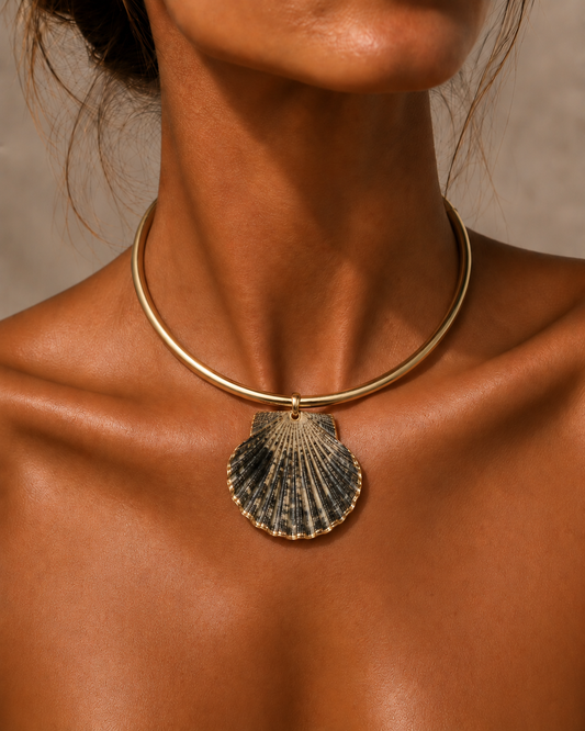 The Inkwell Cuff Necklace