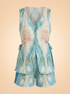 Alexa Top/Tasha Short Set ghost_front