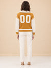 All-Star Gold Varsity Sweater model_back