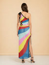 Alpes Rainbow Dress - back