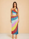 Alpes Rainbow Dress - front