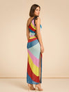 Alpes Rainbow Dress - detail