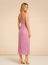 Angelina Pink Pleated Maxi model_over_shoulder