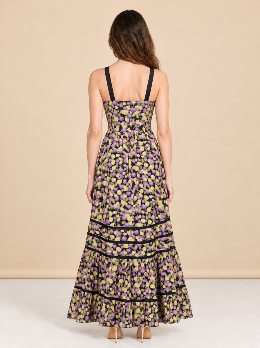 Antoinette Maxi Dress model_back