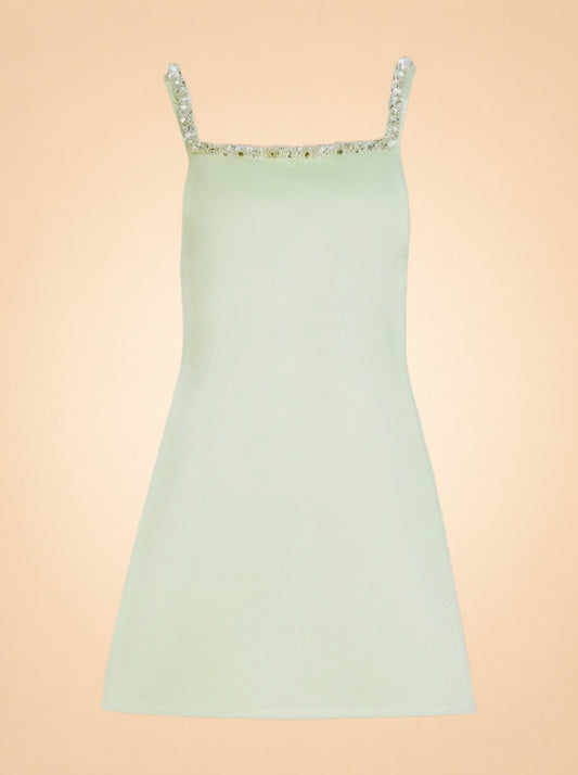 Barton Dress – Light Seaglass ghost_front