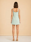 Barton Dress – Light Seaglass model_back