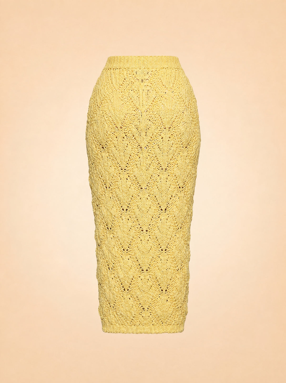 Beck Knit Skirt ghost_back