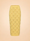 Beck Knit Skirt ghost_front