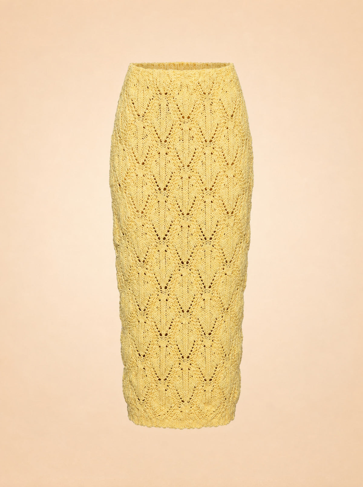 Beck Knit Skirt ghost_front