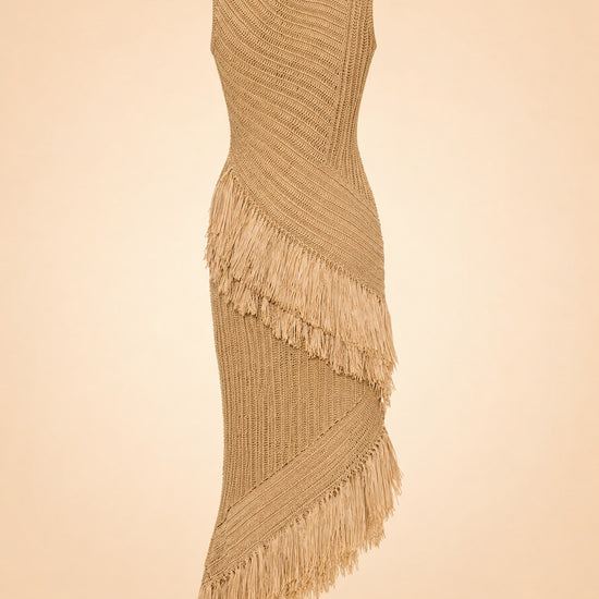BEJA CROCHET DRESS ghost_back