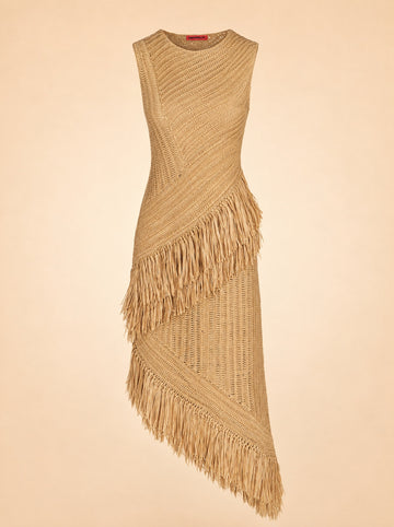 BEJA CROCHET DRESS ghost_front