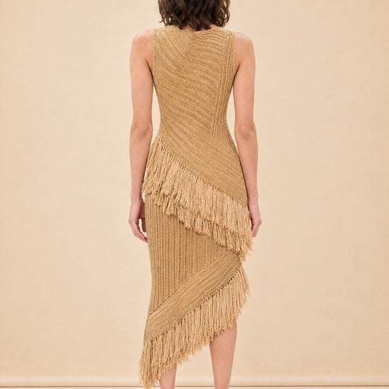 BEJA CROCHET DRESS model_back
