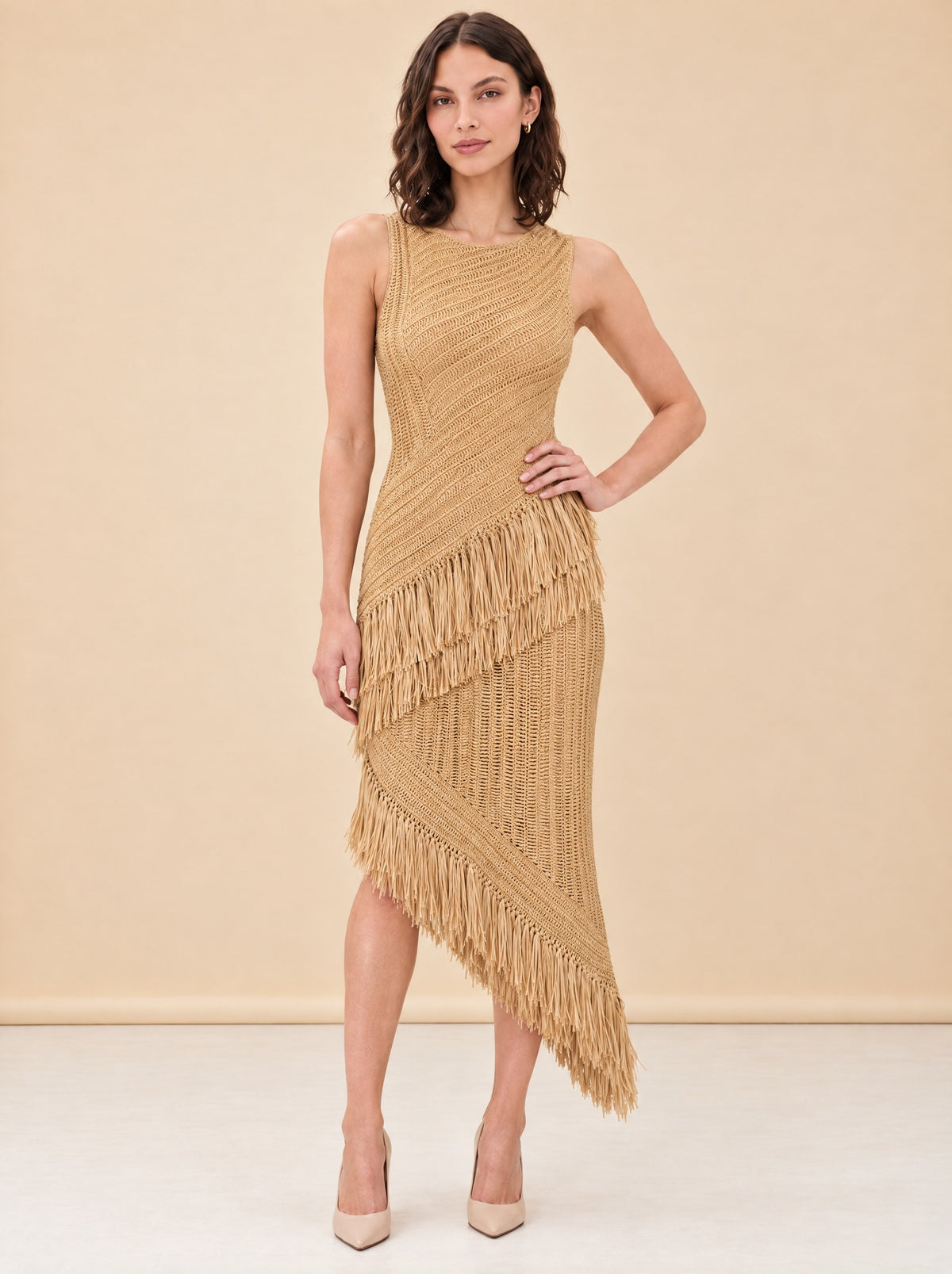 BEJA CROCHET DRESS model_front_3