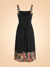 Black floral dress ghost_back