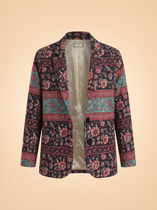 Black floral jacket ghost_front