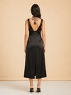 Black Halter Dress — Ganni