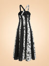 Black Linen Midi