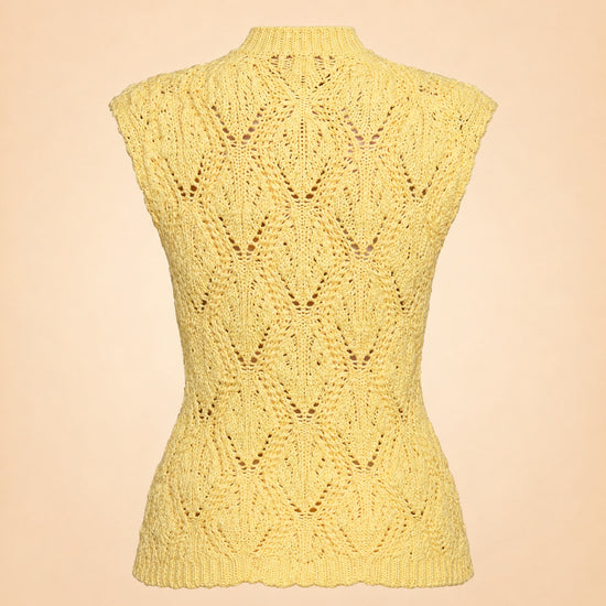 Blaise Knit Top ghost_back